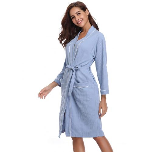 China Men Womens Lightweight Kimono Robes Bathrobe Soft Sleepwear Manufactory