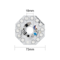 Modulo LED CA da 8 W rotondo con lente CA da 220 V