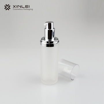 30ml Airless πλαστικό ημιδιαφανές μπουκάλι μακιγιάζ