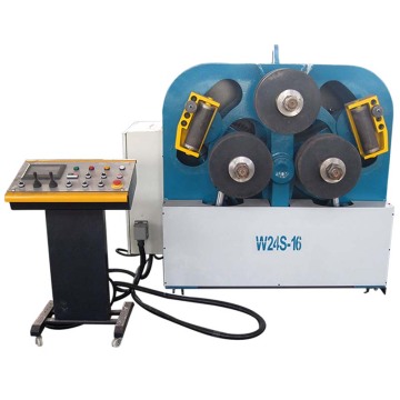 W24S-16 Rura walcowa Hydraulic Section Bender Maszyna