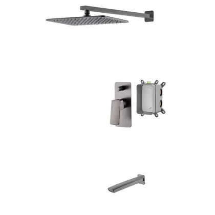 Tub And Shower Faucets With Tub Spout