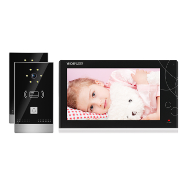 Waterproof Intercom Window V6: Rechargeable Doorbell with Camera Monitor