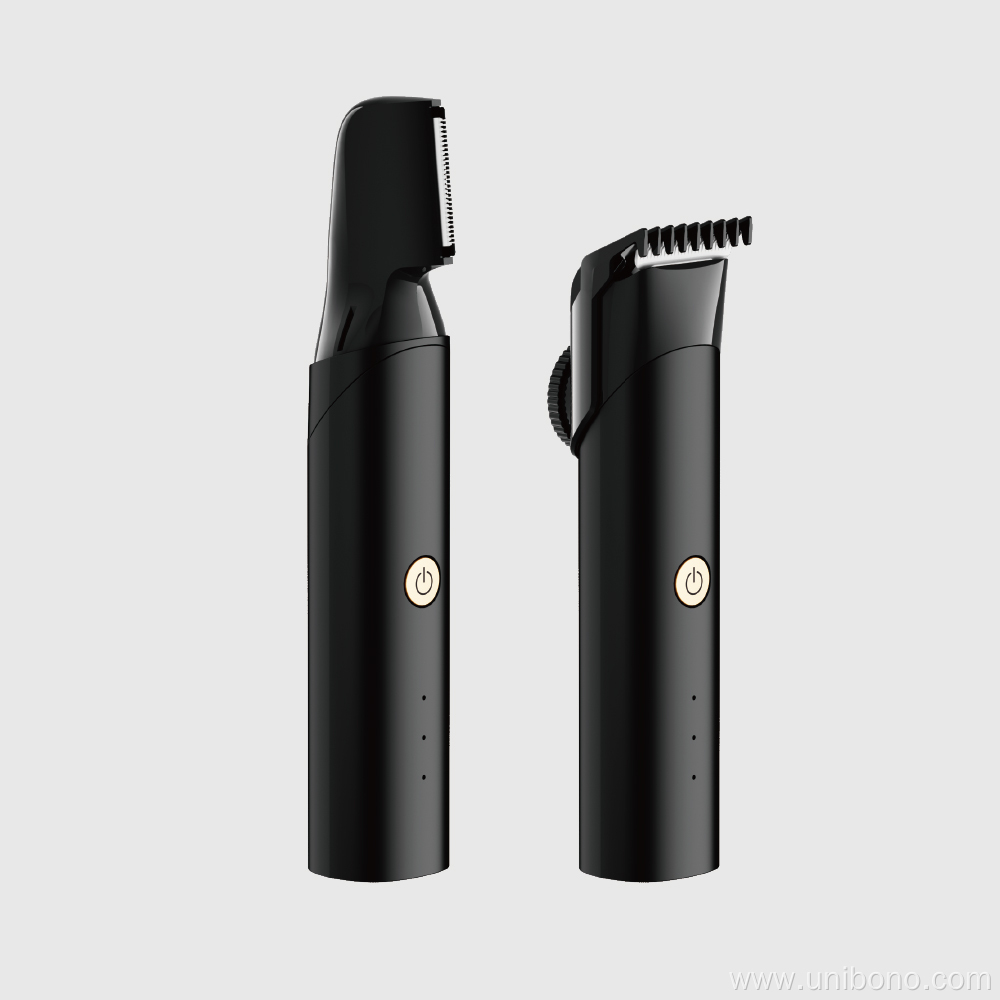 Replaceable stainless steel blade head hair trimmer