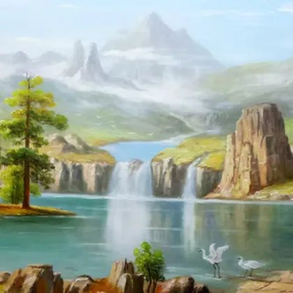 Oil painting Luming painting