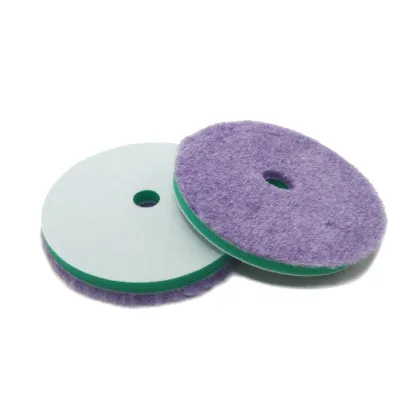 6 Inch Purple Wool Buffing Pad for DA Polisher