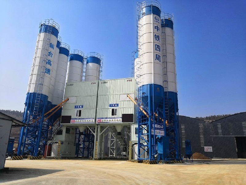 High performance 180cbm/h Concrete Batching Plants