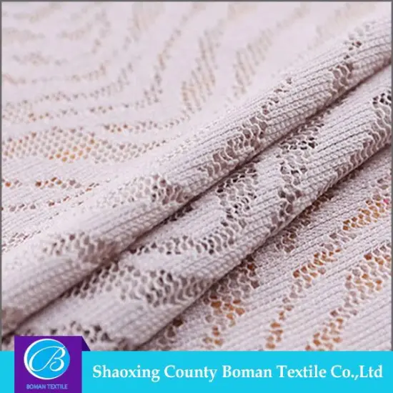 Fabrics supplier Elegant Knitted lace embroidery fabric