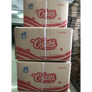 Plum candy, hard candy with dried plum