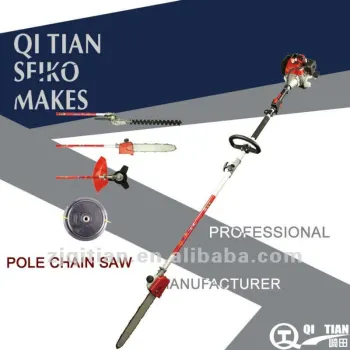 POLE CHAIN SAW, TWO-STROKE 0.8 KW QT-PCS340-4