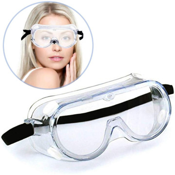 Occhiali protettivi a maschera forata per garantire la ventilazione