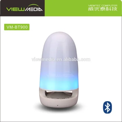 electronics component supplier portable audio bluetooth speaker with led light