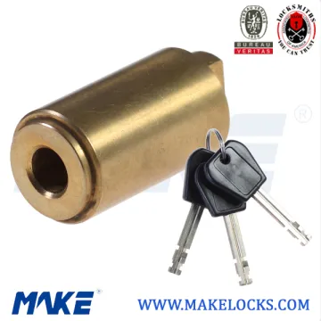 Security gaming machine disc lock barrel