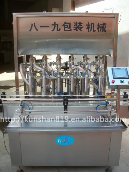 6 heads filling machine