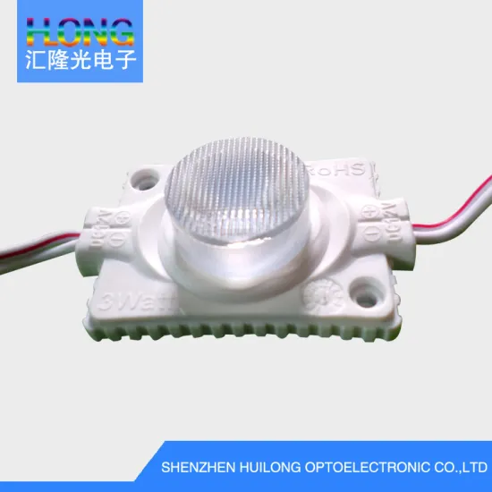 Side Light 3W High Power Waterproof LED Module 1 LED Advertising Box Light