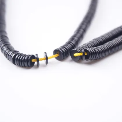 6*1 MM real coco beads for sale