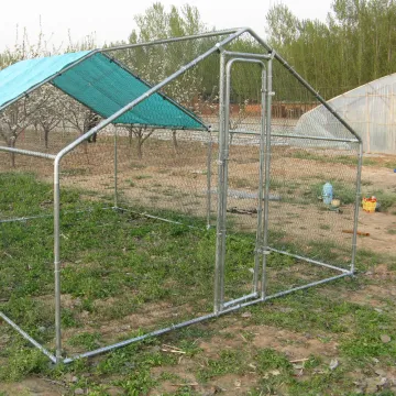 8x3x2m metal chicken coop