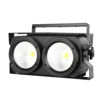 Moogle 2 Eyes LED 200W COB Audience Blinder - Warm & Cold White DMX Studio Lighting