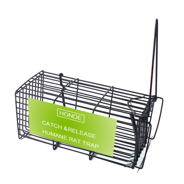 Strong wire rat trap cages with hook
