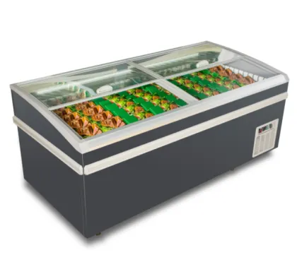 Deep Ocean Island Freezer Commercial Display: Combining Efficiency and Elegance in Supermarket Design