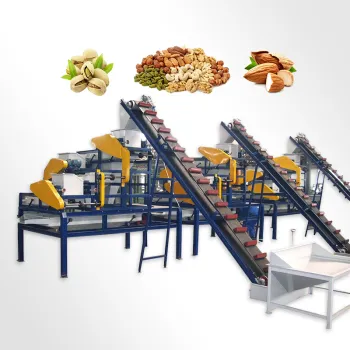 TCA High Quality Peanut Continuous Seasoned Nuts Processing Line Cashew Nut Processing Machine