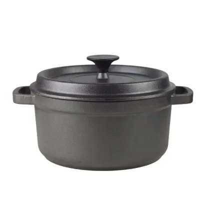 Enamel Cast Iron Potjie Pot Kitchen Set: Cooking Pots & Iron Cast Pans