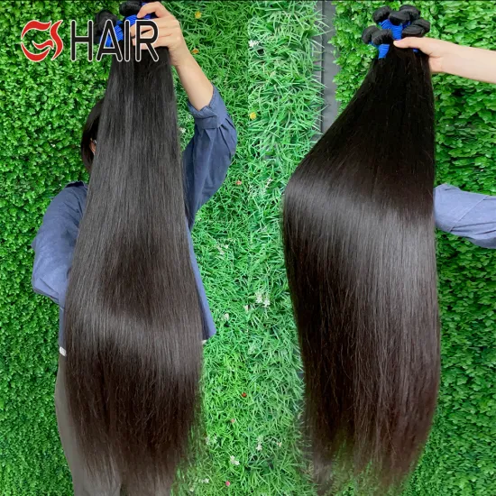 GS Top Quality Double Drawn Raw Hair Bundles - Wholesale Human Hair Extensions