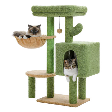 Modern Unique Design Flower Shaped Cat Tree Sisal