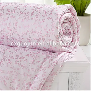 new polyester pearlescent printing fabric for bed sheets making
