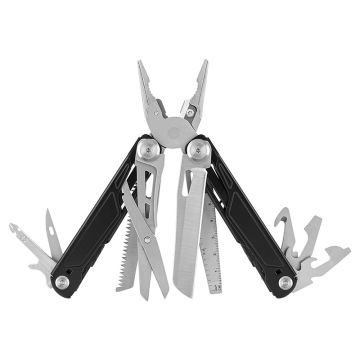 OEM Aluminium Multi-Fungsional Aluminium Stainless Steel Camping Tool Tang dengan pemutar skru untuk poket