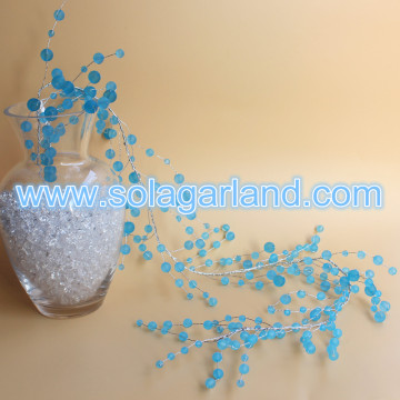 Akrylowy Frost Round Bead Garland Branch