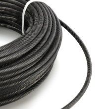 Stainless steel Black wire rope