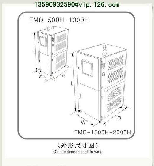 Mold Sweat Dehumidifier Outline Drawing