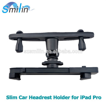 Smilinmount slim Headrest Car Seat Mount Holder with 360 degree rotation For iPad Pro,all smartphone&tablet pc 3-14inch