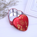 Traditional Wedding Favor Heart Candy Tin Can