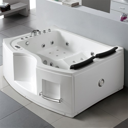 Vasca da bagno in acrilico per massaggi per la casa Vasca da bagno di design