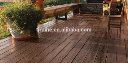 Co-extrusion Waterproof Wood Plastic Comnposite Floor