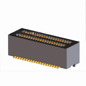 Double Groove Board pour planter le connecteur féminin 0,8 mm