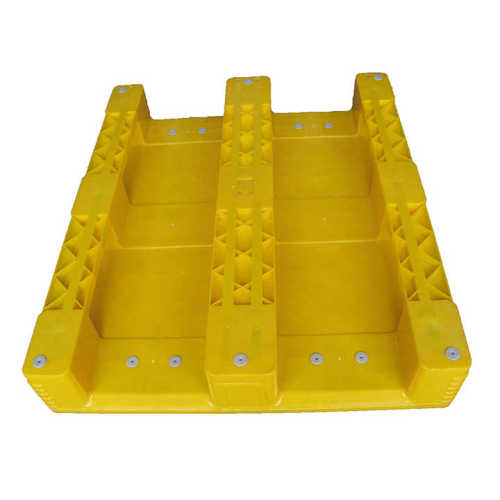 Heavy duty food single faced plastic pallet