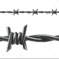 standard weight stainless steel barbed wire