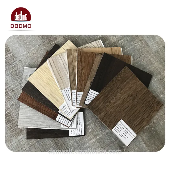 Indoor Room PVC SPC Vinyl Plank Laminated Fireproof Flooring Tile