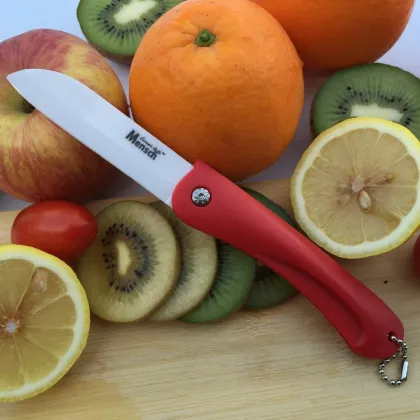Hot Sale Ceramic folding Knife Paring Knife,Utility Knives,Ceramic Fruit Knife