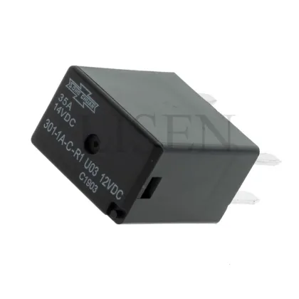 301-1A-C-R1-U03-12VDC Song Chuan Automotive 4 Pin Micro Relay 35A 12V