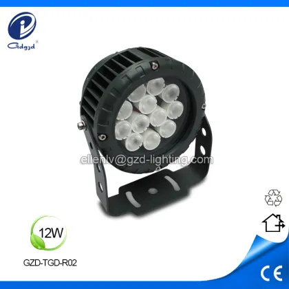 Outdoor landscape projector 12W led projector luminaires