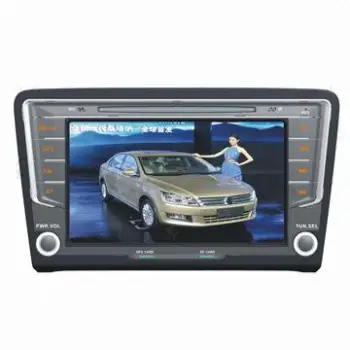 Car GPS navigation systems for Volkswagen 2013 Santana 8" with GPS/DVD play/TV/iPod/Bluetooth/Radio