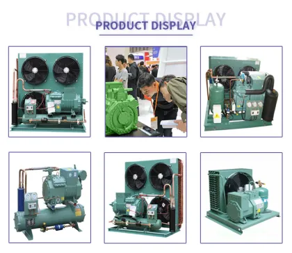 Bitzer air cooler compressor unit