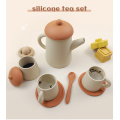 Детска едукативна игра со силиконски сет за чај без BPA