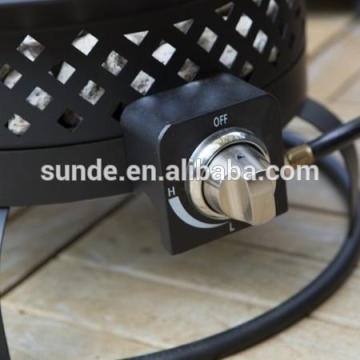 CSA & CE Approved Black Portable Gas Fire pit