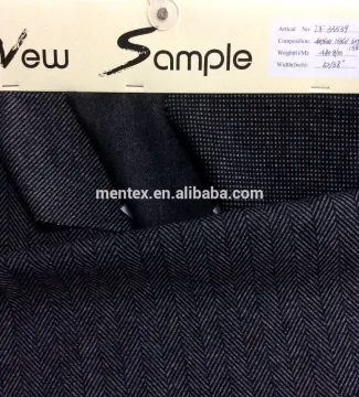 Twill/ Herringbone / windowpane wool fabric