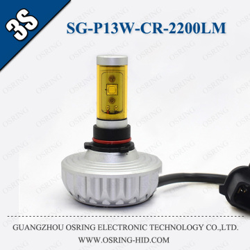 OSRING wholesales 3S car auto p13 led headlight 25w each bulb good quality all is one