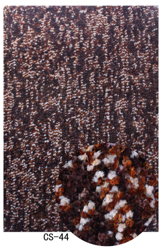 Polyester Thick Space Dyed Yarn Carpet